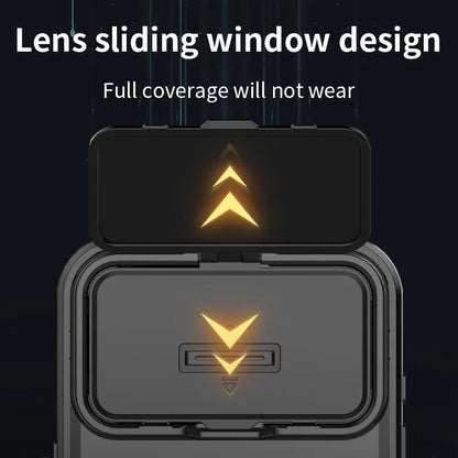 Veltrix Protective Matte Kickstand Lens Cover Case For iPhone Series