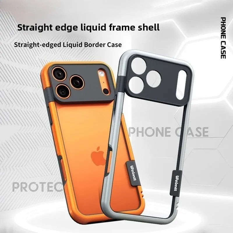 Chromaxel Magnetic Silicone Bumper Case With Raised Lens Protection For iPhone