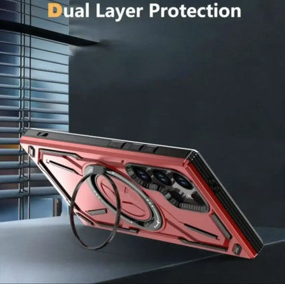 ArmourGrip Samsung Galaxy Military Protection Magnetic Ring Case