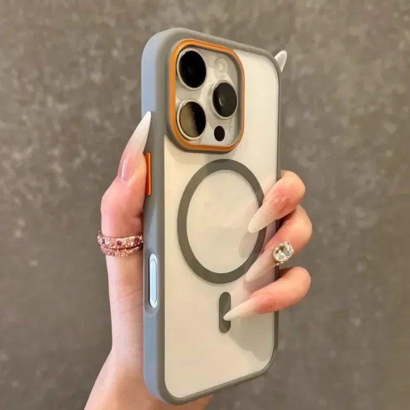 ArmorHalo Luxe Magnetic Clear iPhone Case Matte Anti - Glare - The Armour Case