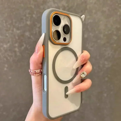 ArmorHalo Luxe Magnetic Clear iPhone Case Matte Anti - Glare - The Armour Case