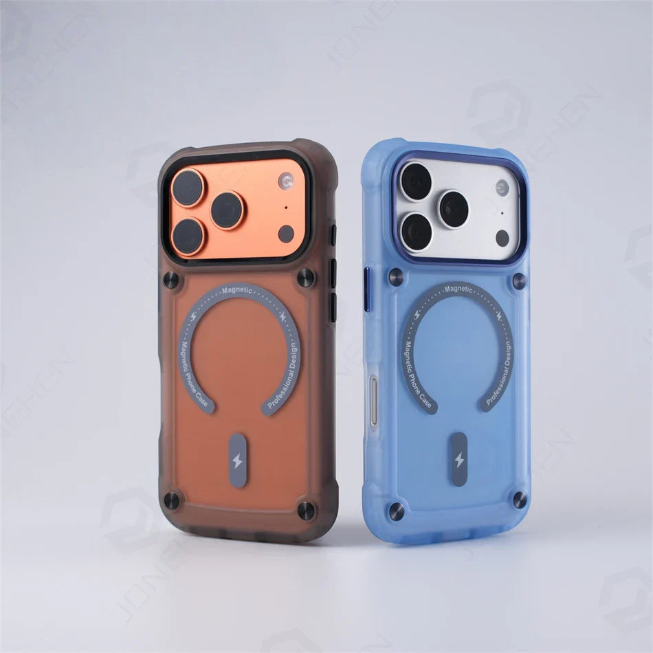 iPhone MagSafe Case – Frosted, Shockproof, Ultra-Thin, Anti-Scratch