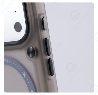 Sentinel Frosted Magnetic Slim Shockproof Case Built For Everyday iPhone Protection