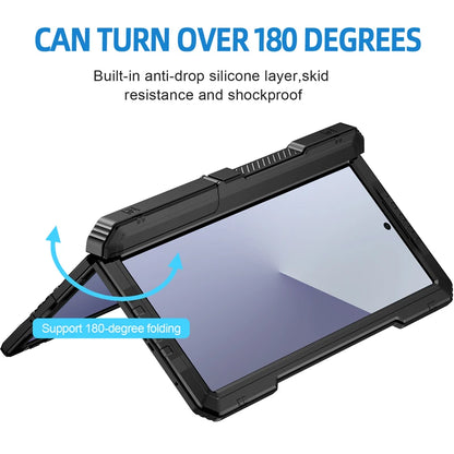 Heavy Duty Armor Aluminum Case With Kickstand For Samsung Galaxy Fold Flip