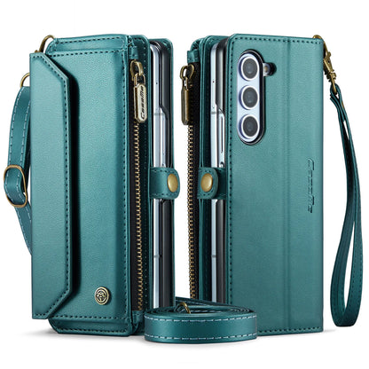 Luxury RFID Blocking Leather Wallet Case With Pen Holder For Samsung Galaxy Z Fold