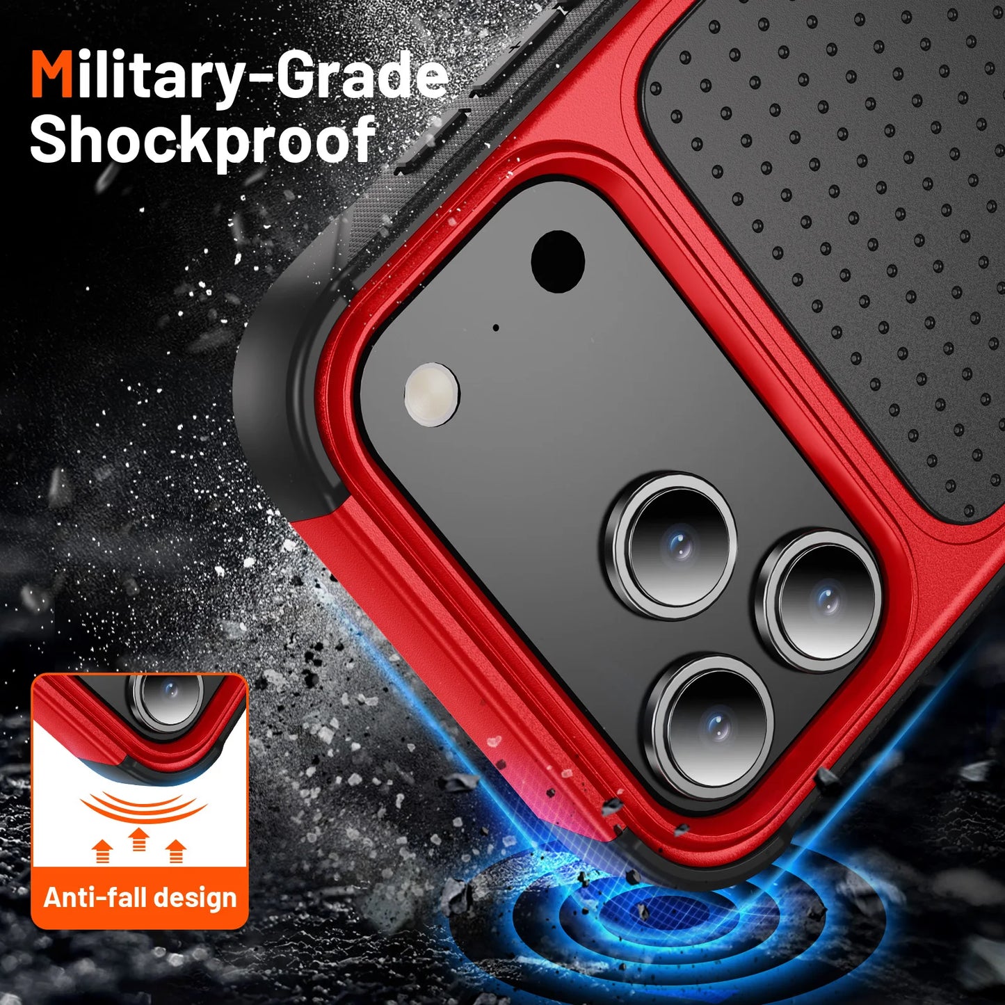 ArmorFlex Hybrid Rugged iPhone Case – Dual Layer Shockproof Grip - The Armour Case