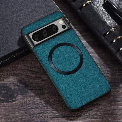 Premium Fabric Magnetic Slim Case Wireless Charging Cover For Google Pixel