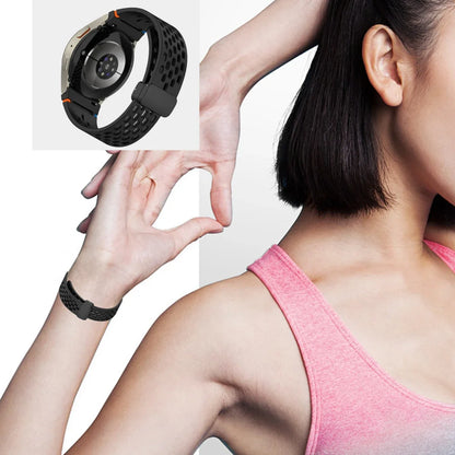 AeroFlex Magnetic Silicone Samsung Watch Band – Breathable Sport Fit