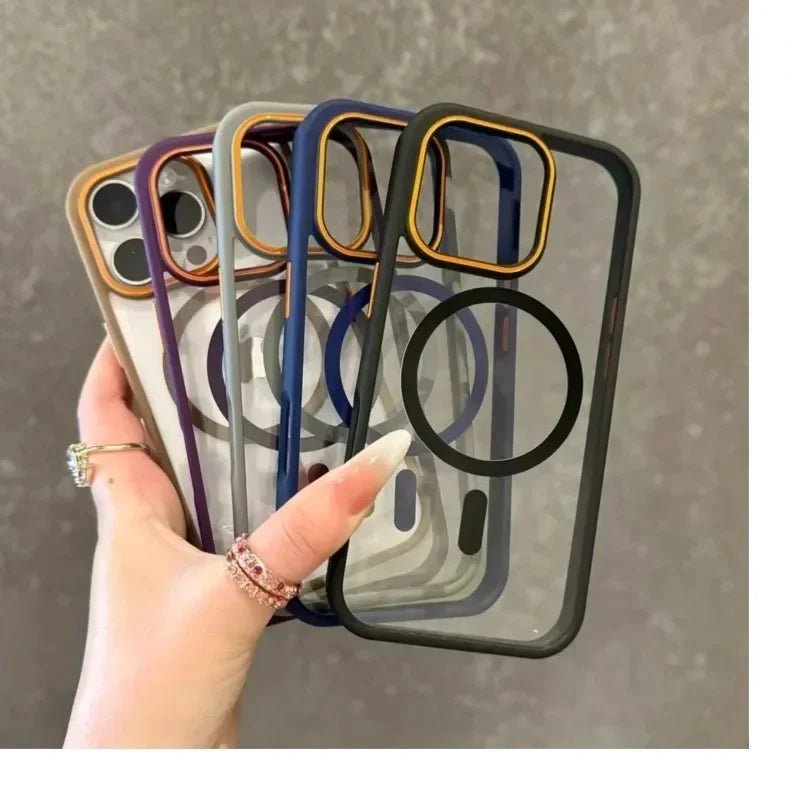 ArmorHalo Luxe Magnetic Clear iPhone Case Matte Anti - Glare - The Armour Case
