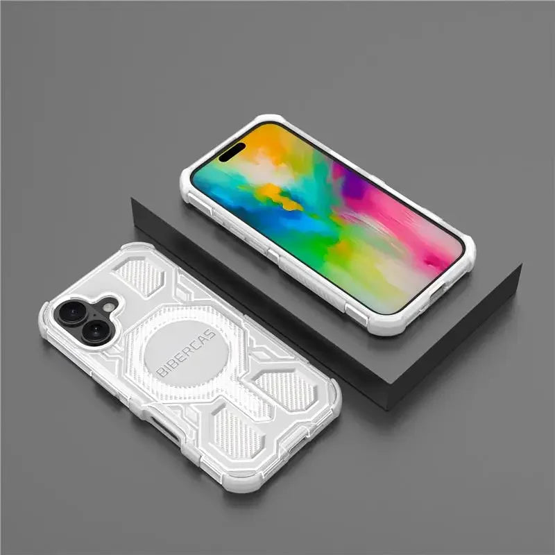 Onyx Reinforced Magnetic Armor Case With Integrated Stand For iPhone