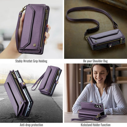 Magnetic Wallet Case for Samsung Galaxy Z Fold 7 with RFID