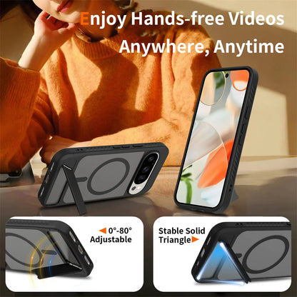 AeroShield Magnetic Google Pixel Armor Case – Anti-Yellow Clear Airbag Protection