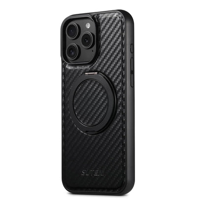 360° CarbonGuard Pro Magnetic Ring Armor for iPhone Case - The Armour Case