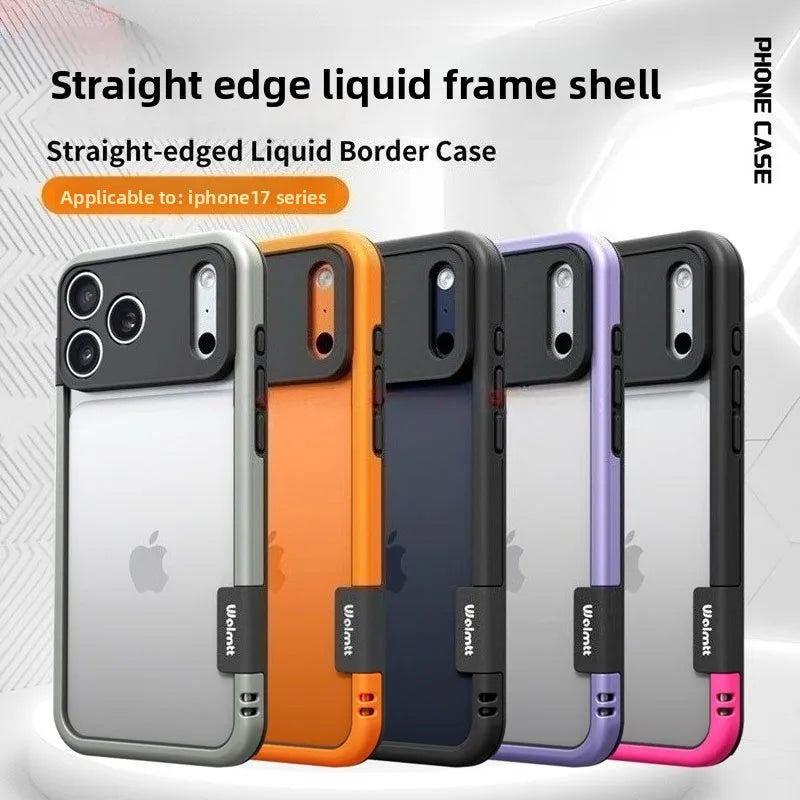 Chromaxel Magnetic Silicone Bumper Case With Raised Lens Protection For iPhone