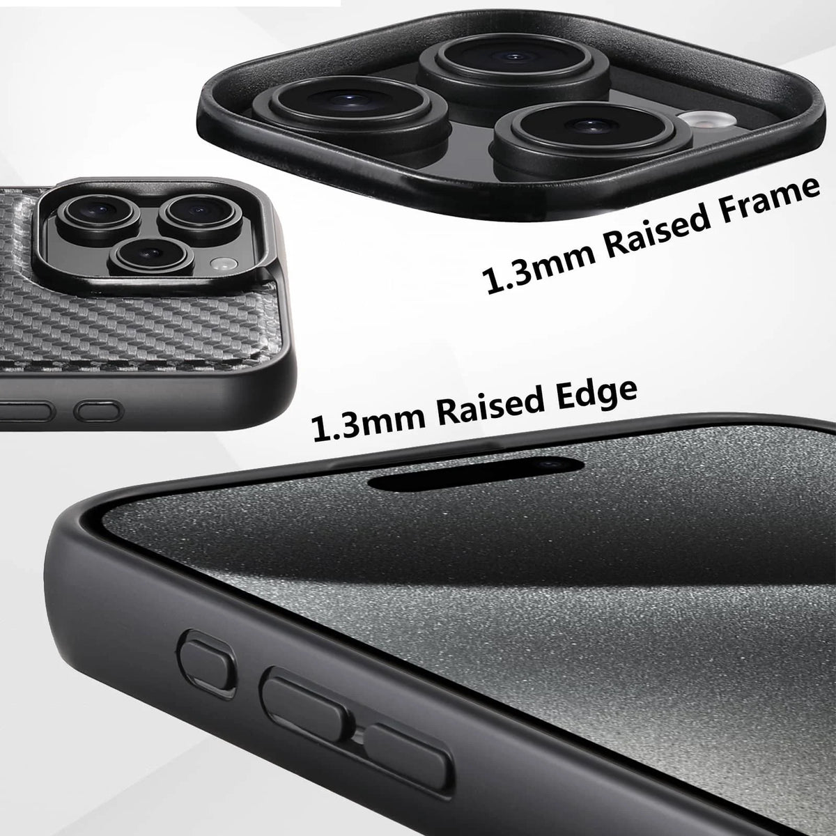 360° CarbonGuard Pro Magnetic Ring Armor for iPhone Case - The Armour Case