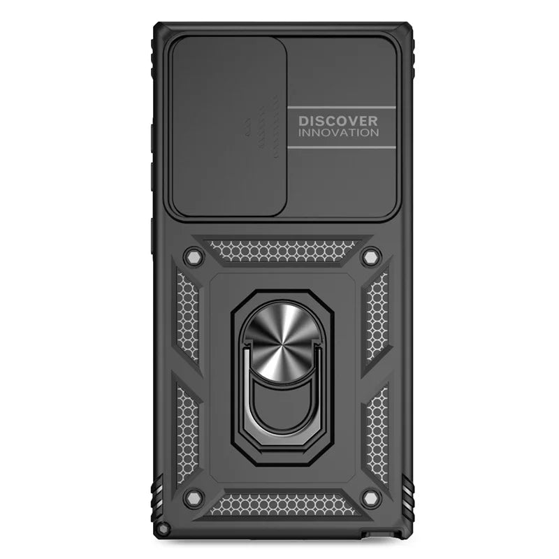 Ultra Shield Magnetic Slide Lens Armor Case for Samsung Galaxy S25 Series