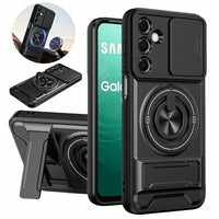 Ultimate Samsung Galaxy Armor Magnetic Stand Ring Case – Rugged Lens Protection