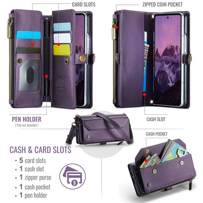 Magnetic Wallet Case for Samsung Galaxy Z Fold 7 with RFID