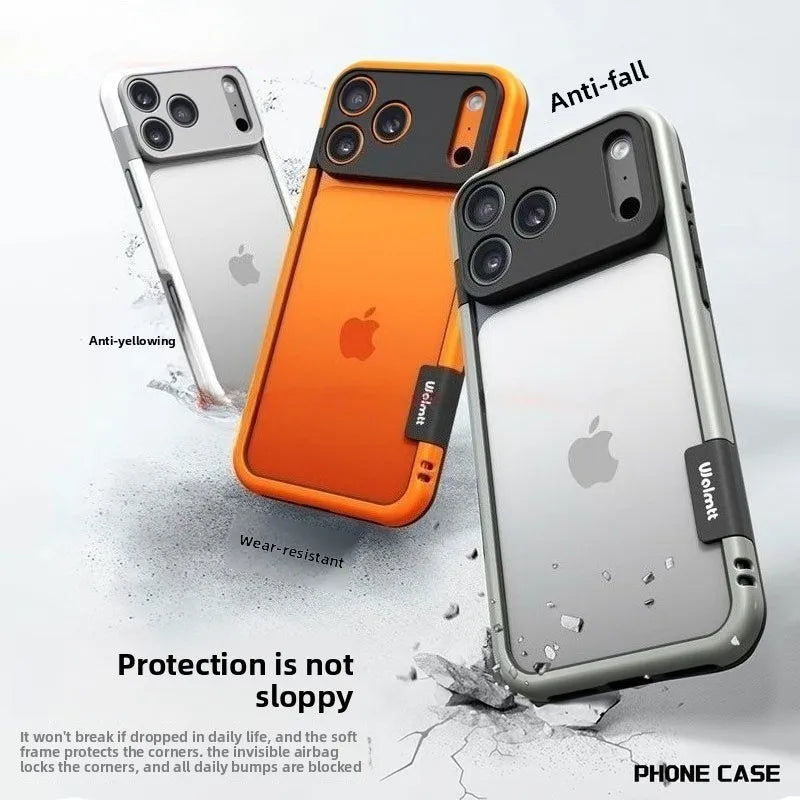 Chromaxel Magnetic Silicone Bumper Case With Raised Lens Protection For iPhone