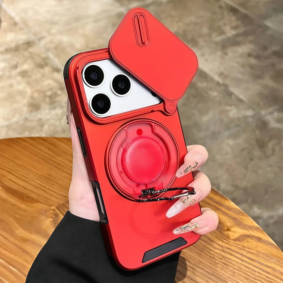 Aegiron Tactical Magnetic Ring Stand Rugged Armor iPhone Protective Case Series