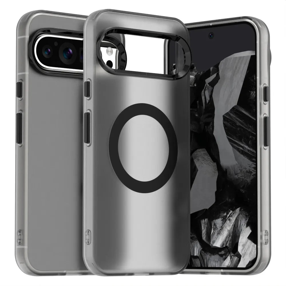 Matte Clear Magnetic Armor Case For Google Pixel Pro Shockproof
