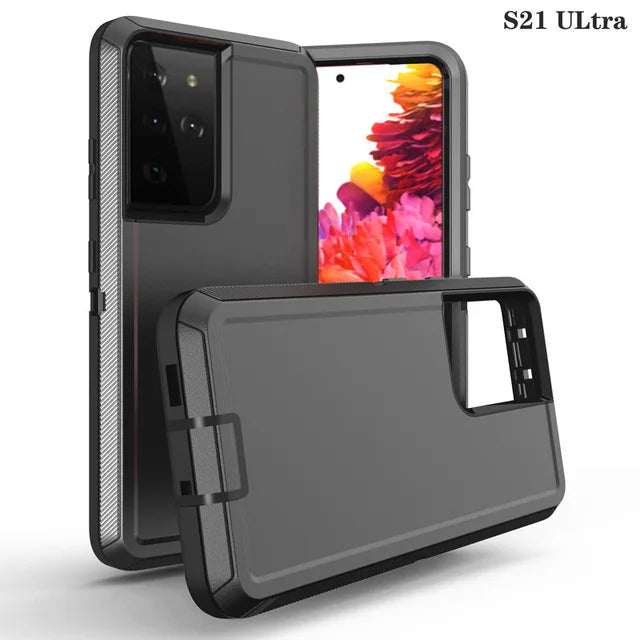 Ultimate 3-in-1 Heavy Duty Magnetic Rugged Armor Samsung Galaxy Case Defender