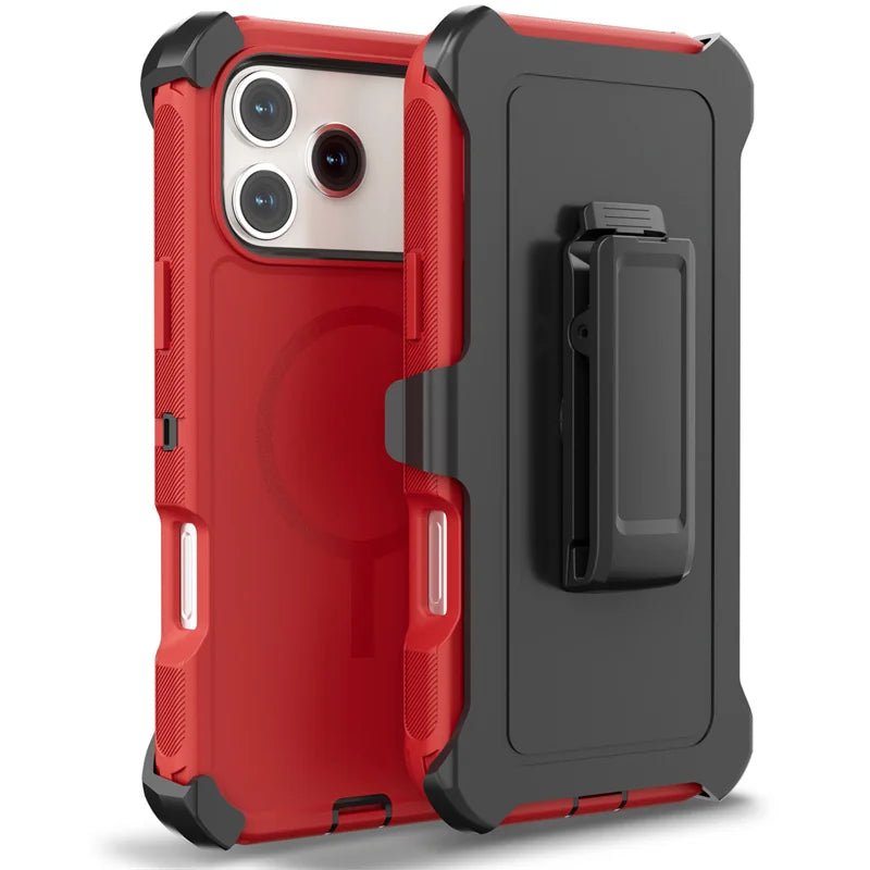 360° ArmourForce Magnetic Rugged Belt Clip Heavy - Duty Protection for iPhone Case - The Armour Case