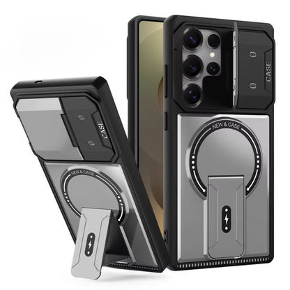 ArmourGuard Samsung Galaxy With Camera Shield & Kickstand