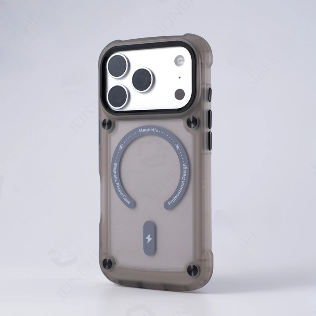 Sentinel Frosted Magnetic Slim Shockproof Case Built For Everyday iPhone Protection