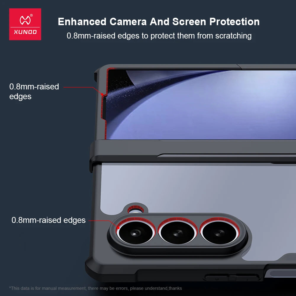 Ultra Clear Shockproof Magnetic Case for Samsung Galaxy Z Fold Series