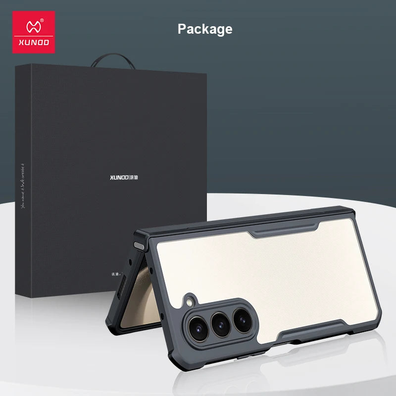 Ultra Clear Shockproof Magnetic Case for Samsung Galaxy Z Fold Series