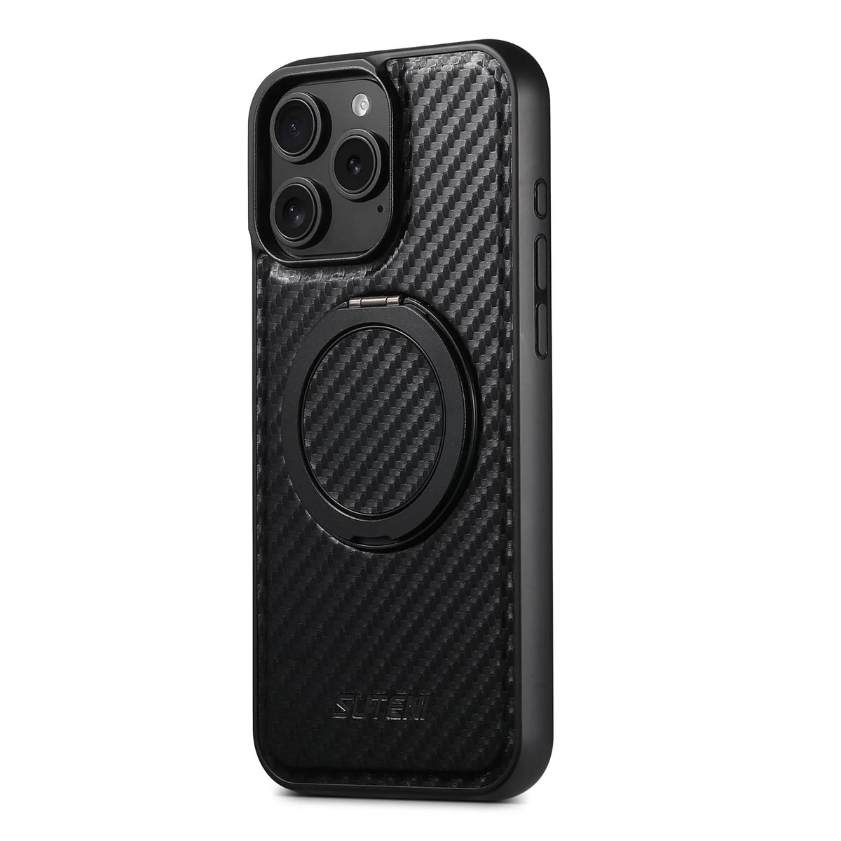 360° CarbonGuard Pro Magnetic Ring Armor for iPhone Case - The Armour Case