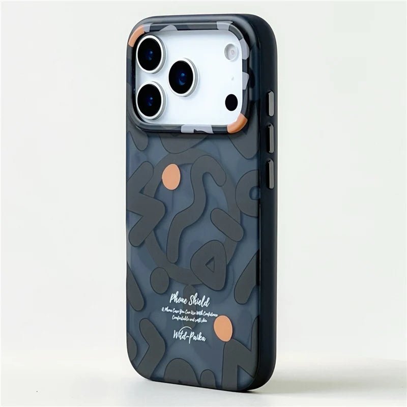 UrbanShiel Graffiti Magnetic Matte Dustproof Protection for iPhone Case - The Armour Case