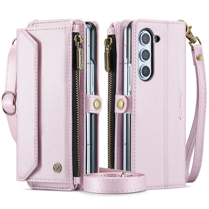 Luxury RFID Blocking Leather Wallet Case With Pen Holder For Samsung Galaxy Z Fold