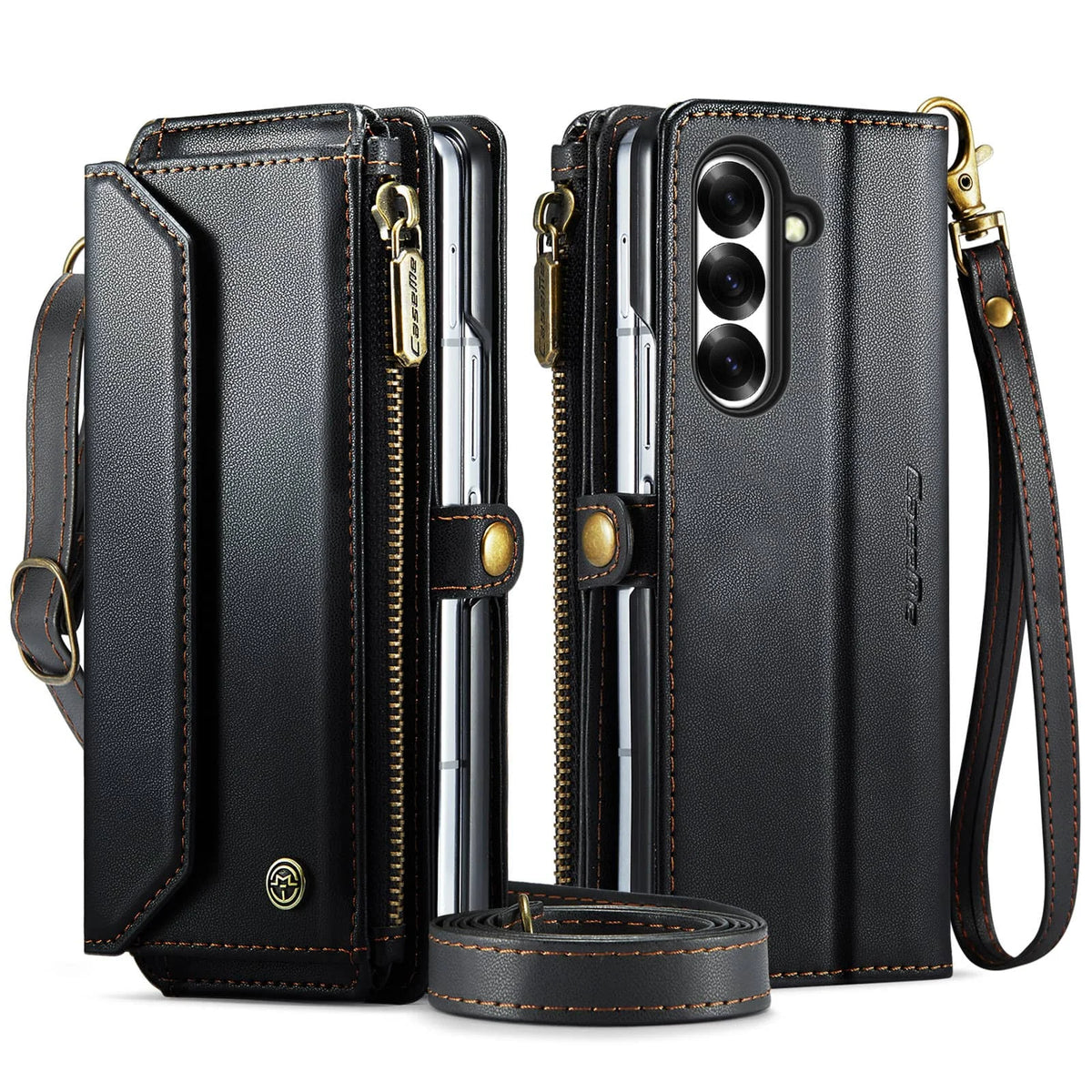 Magnetic Wallet Case for Samsung Galaxy Z Fold 7 with RFID