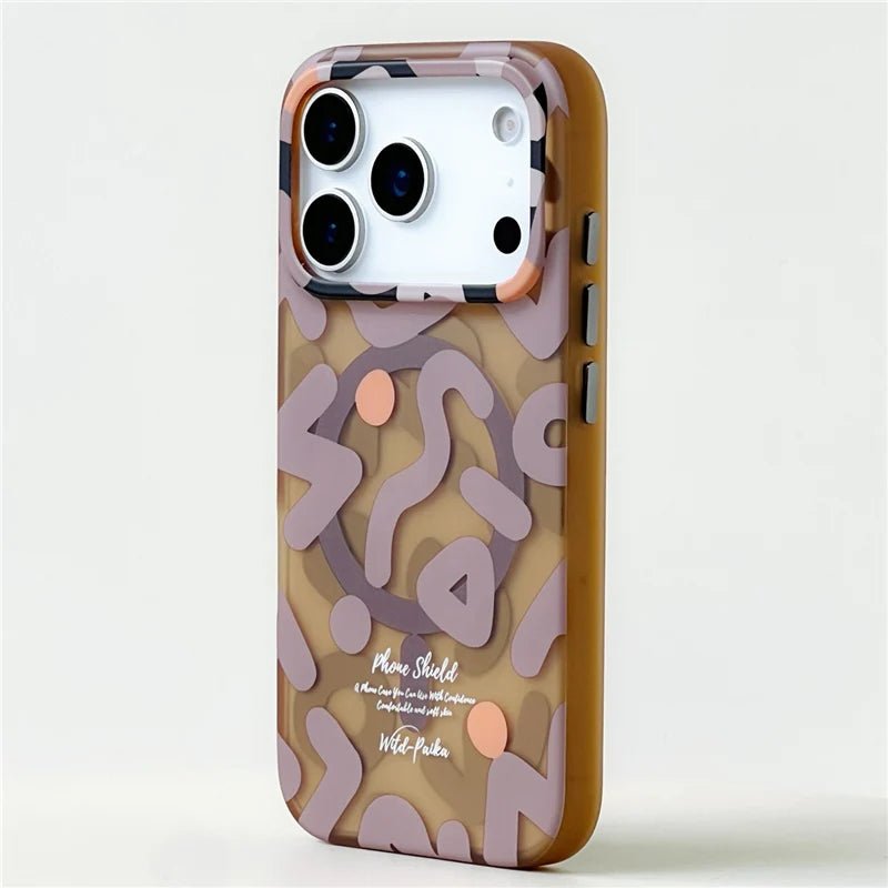 UrbanShiel Graffiti Magnetic Matte Dustproof Protection for iPhone Case - The Armour Case