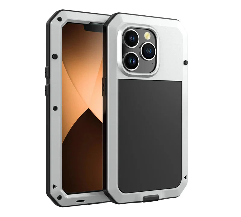 Fortis Armor Series IP54 Waterproof Heavy Duty Metal iPhone Case