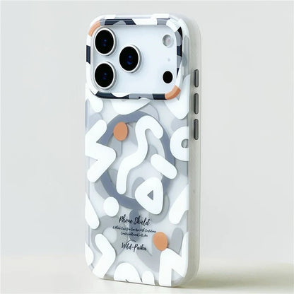 UrbanShiel Graffiti Magnetic Matte Dustproof Protection for iPhone Case - The Armour Case