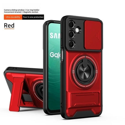 Ultimate Samsung Galaxy Armor Magnetic Stand Ring Case – Rugged Lens Protection