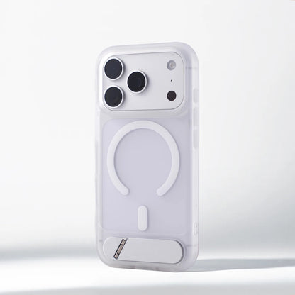 Aegis Matte Magnetic Armor Case With Integrated Stand For iPhone Protection