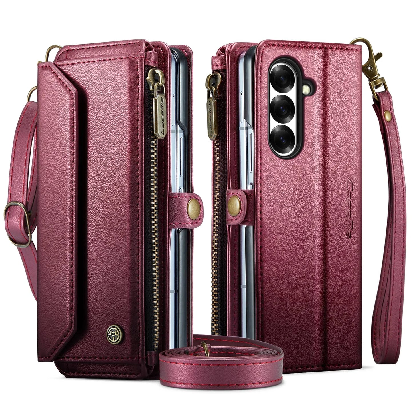 Magnetic Wallet Case for Samsung Galaxy Z Fold 7 with RFID