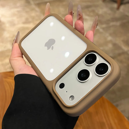 ClearShield Pro Silicone Edge Hybrid Case – Shockproof Crystal Clear Protection for iPhone