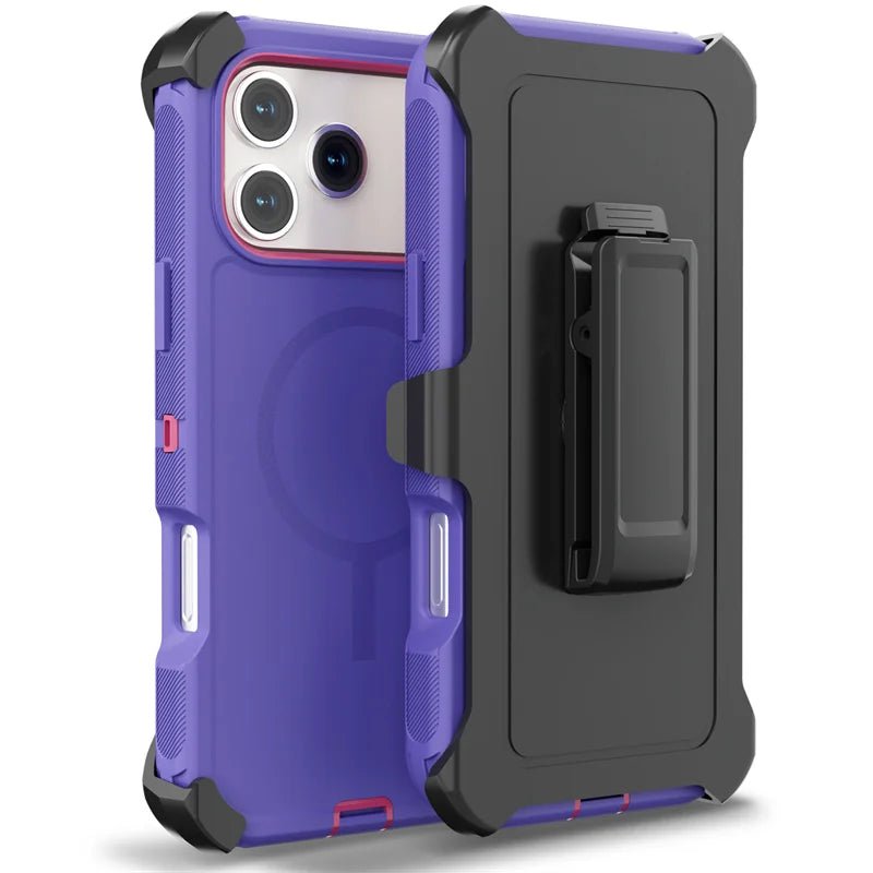 360° ArmourForce Magnetic Rugged Belt Clip Heavy - Duty Protection for iPhone Case - The Armour Case