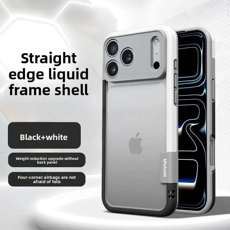 Chromaxel Magnetic Silicone Bumper Case With Raised Lens Protection For iPhone