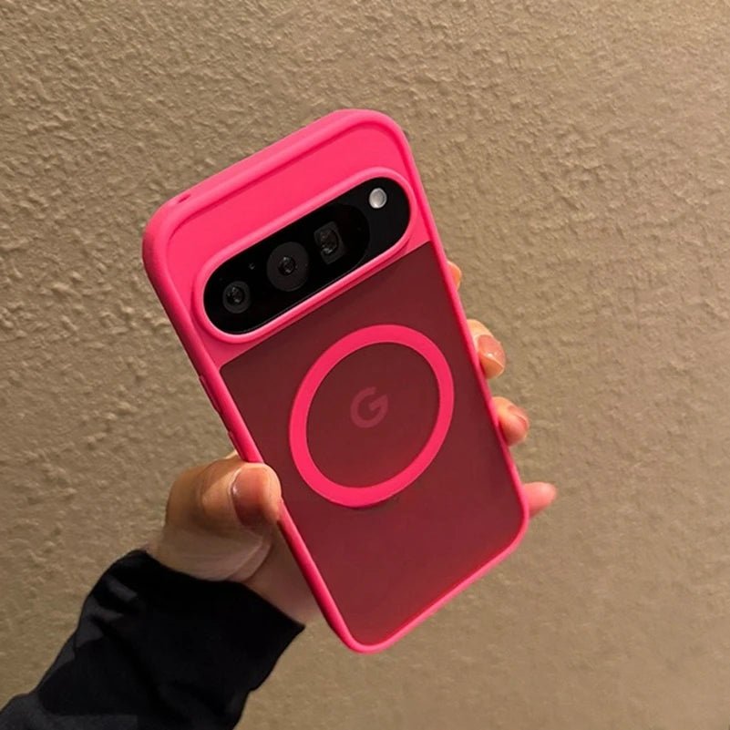 ArmorGlow Translucent Google Pixel Shield Shockproof Magnetic Case - The Armour Case