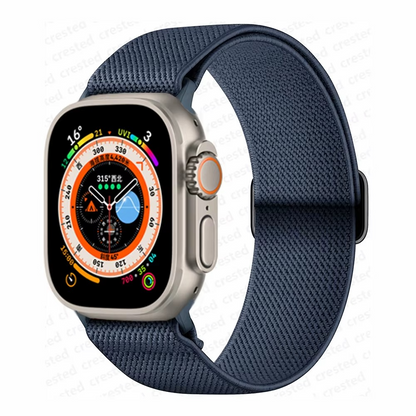 FlexWeave Elastic Nylon Scrunchie Apple Watch Band