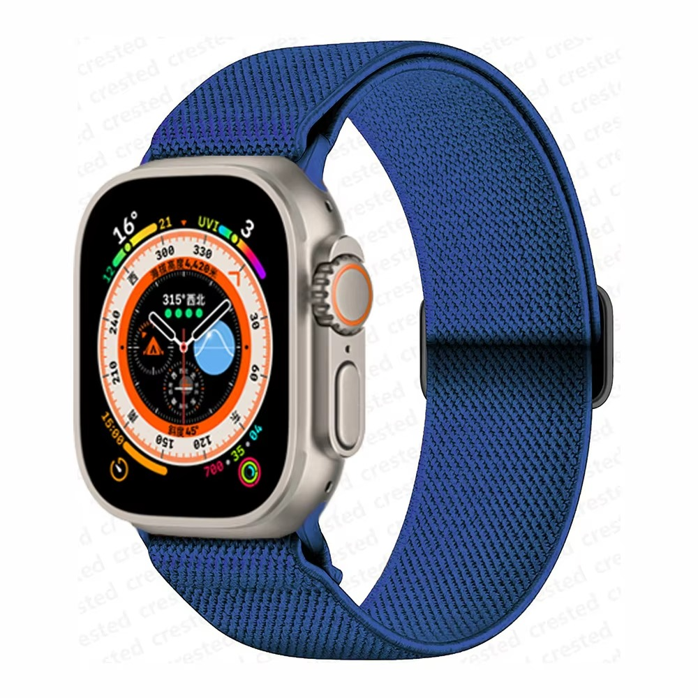 FlexWeave Elastic Nylon Scrunchie Apple Watch Band