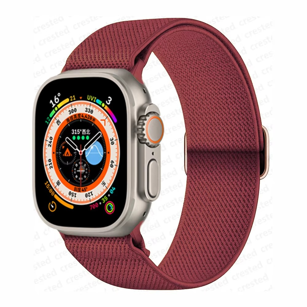 FlexWeave Elastic Nylon Scrunchie Apple Watch Band