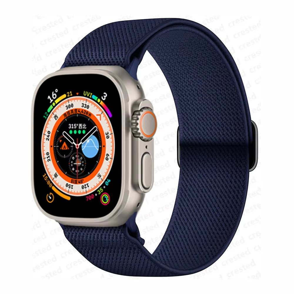 FlexWeave Elastic Nylon Scrunchie Apple Watch Band