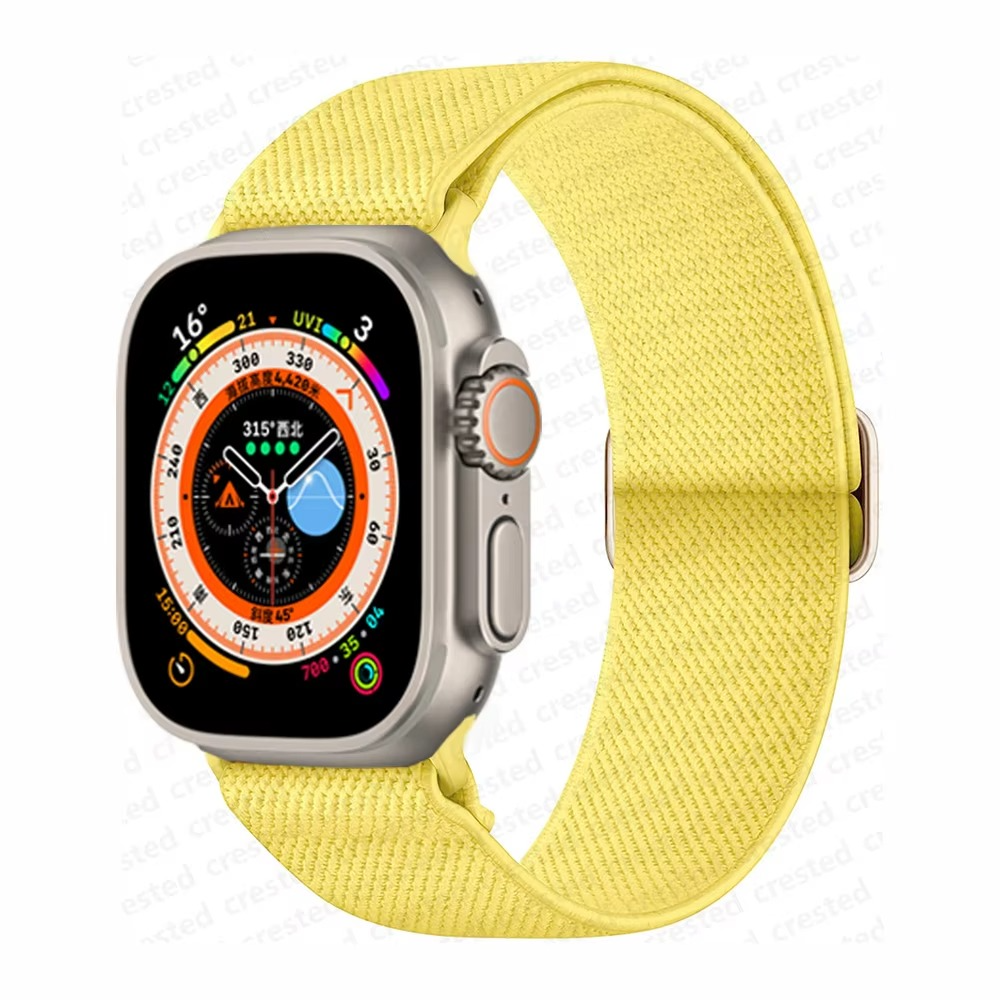 FlexWeave Elastic Nylon Scrunchie Apple Watch Band